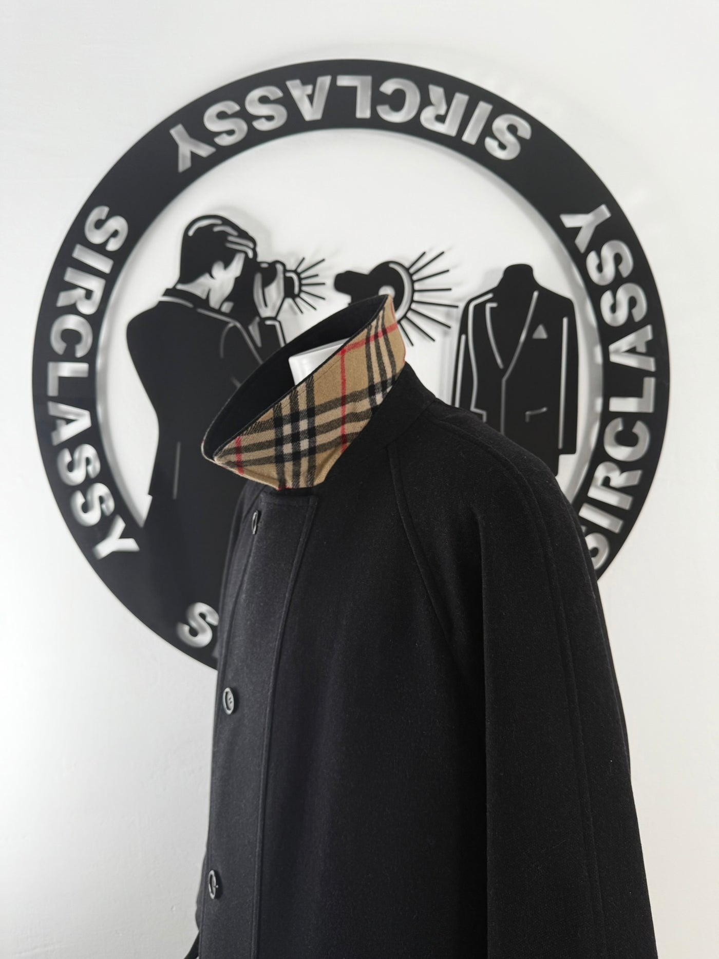 Abrigo Burberry (XXL)