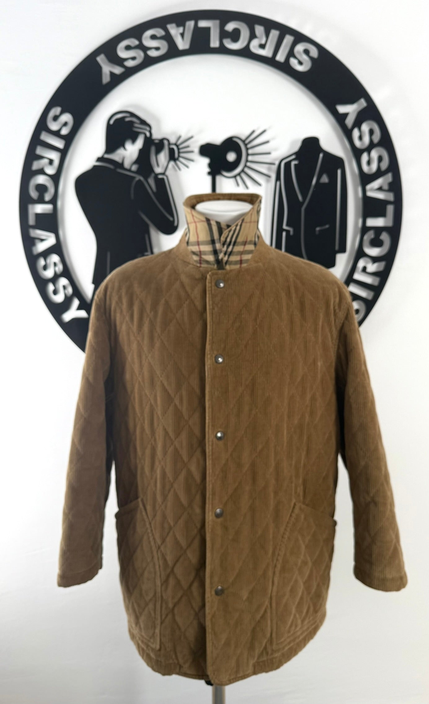 Abrigo Burberry (L)