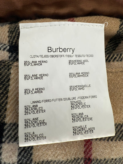 Abrigo Burberry (L)