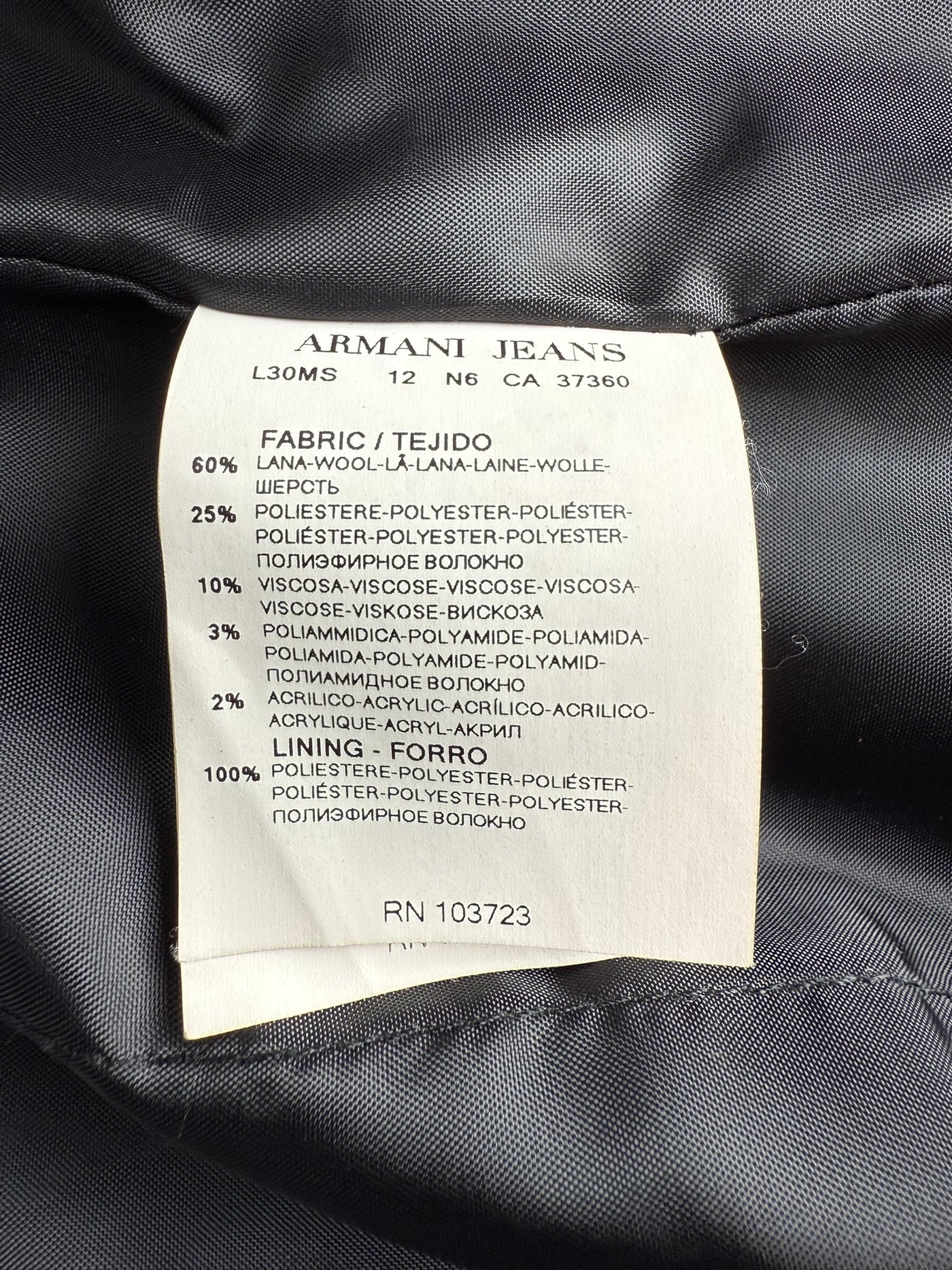 Abrigo Armani (XL)
