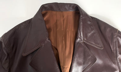 Abrigo de piel Balmain (XL)