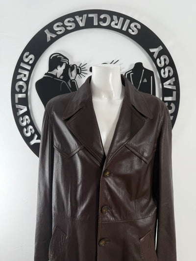 Abrigo de piel Balmain (XL)
