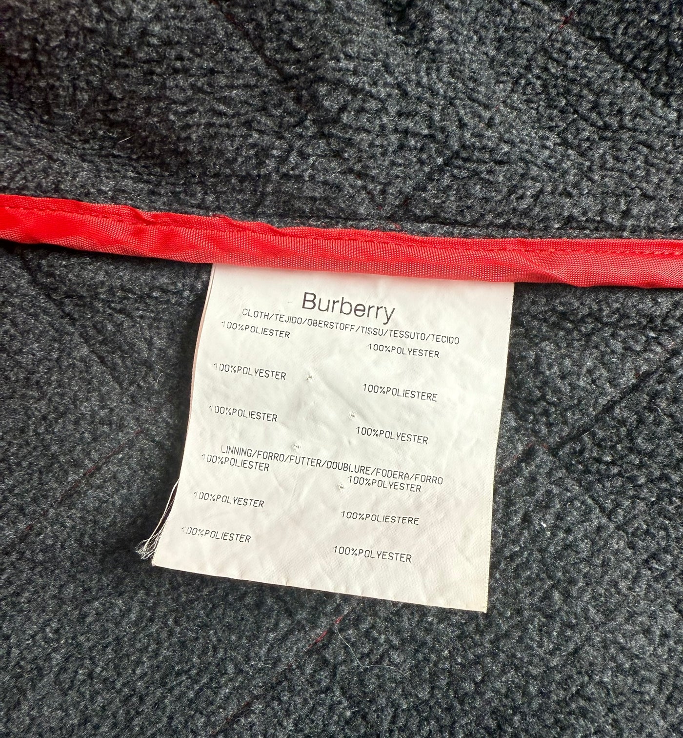 Abrigo Burberry (L)