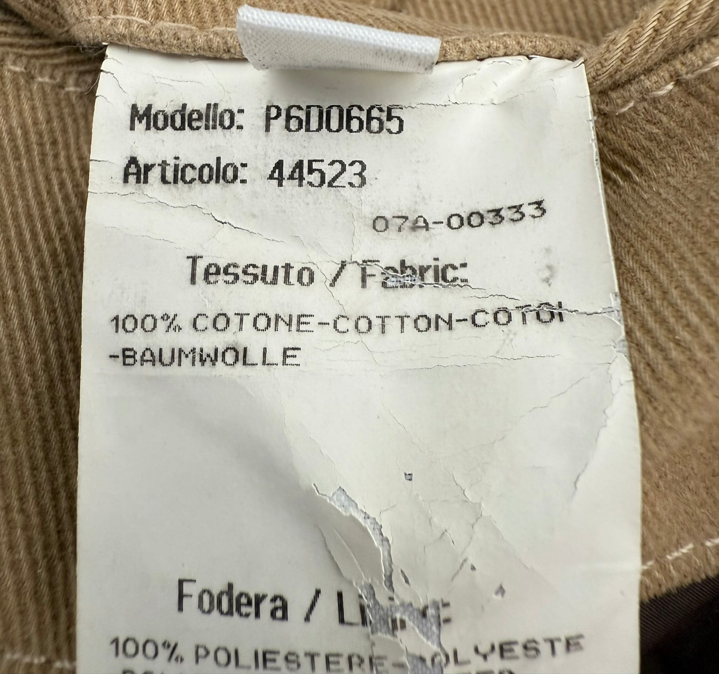 Abrigo Pal Zileri (M)