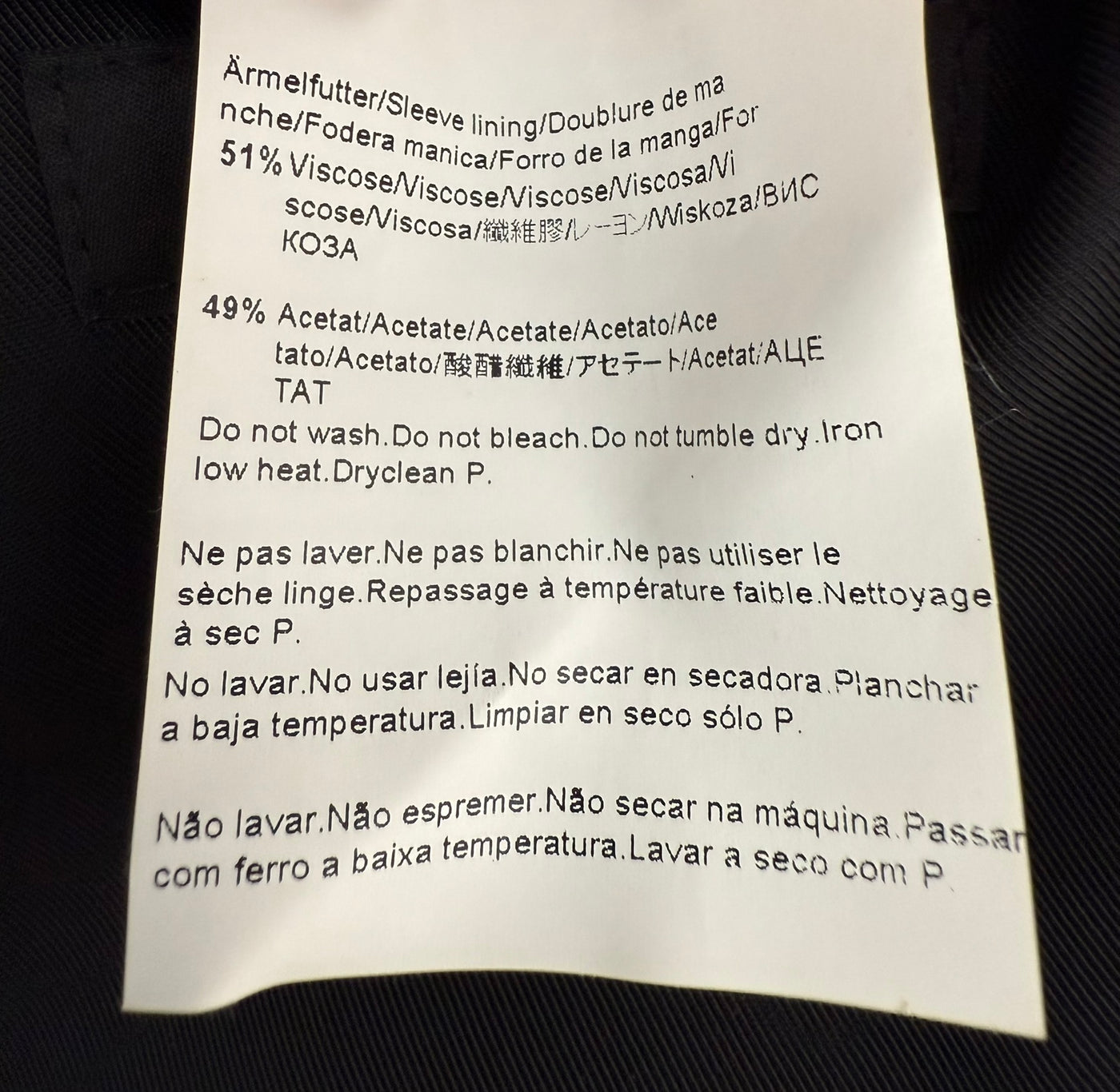 Abrigo Hugo Boss (XXL)