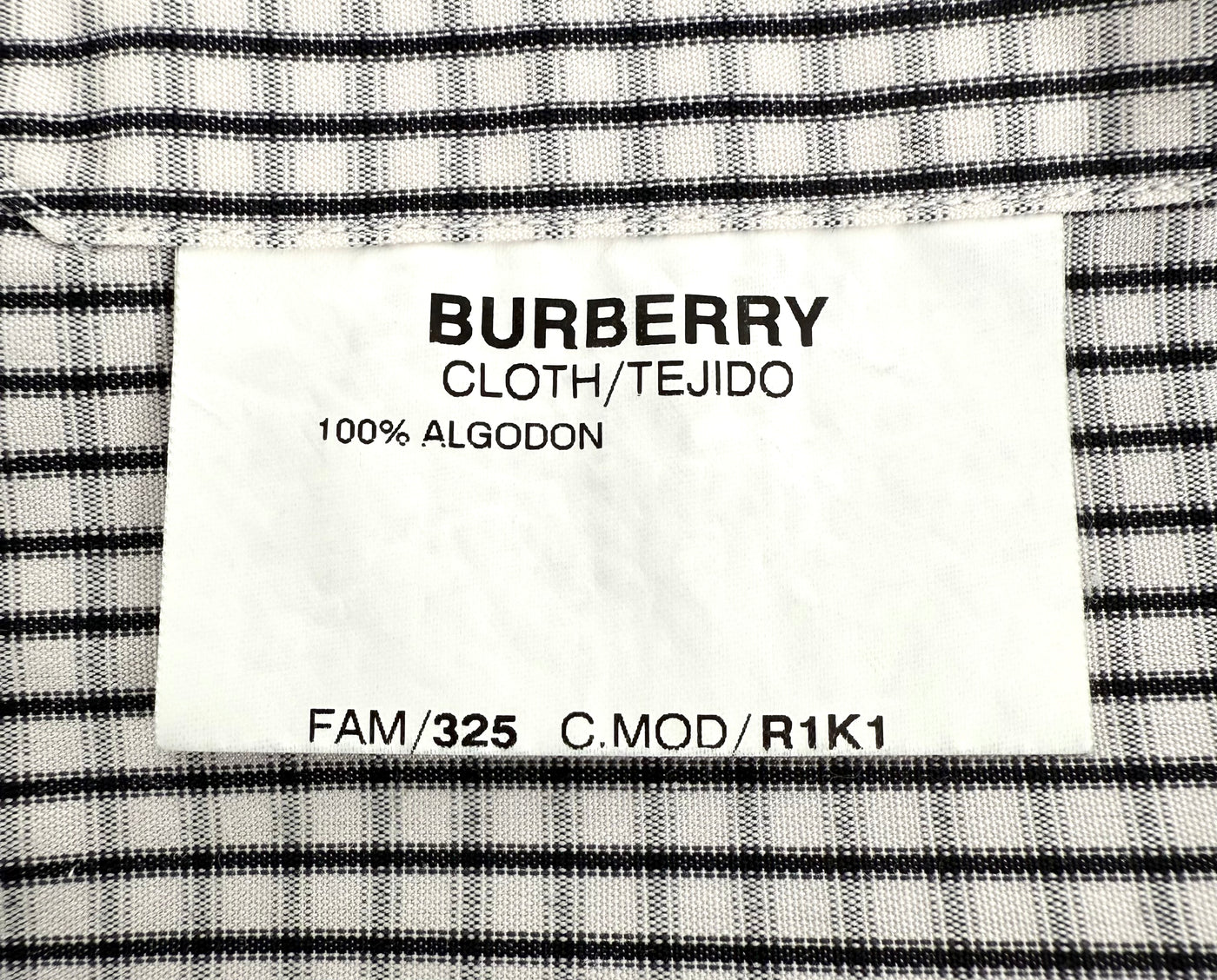 Camisa Burberry (M)