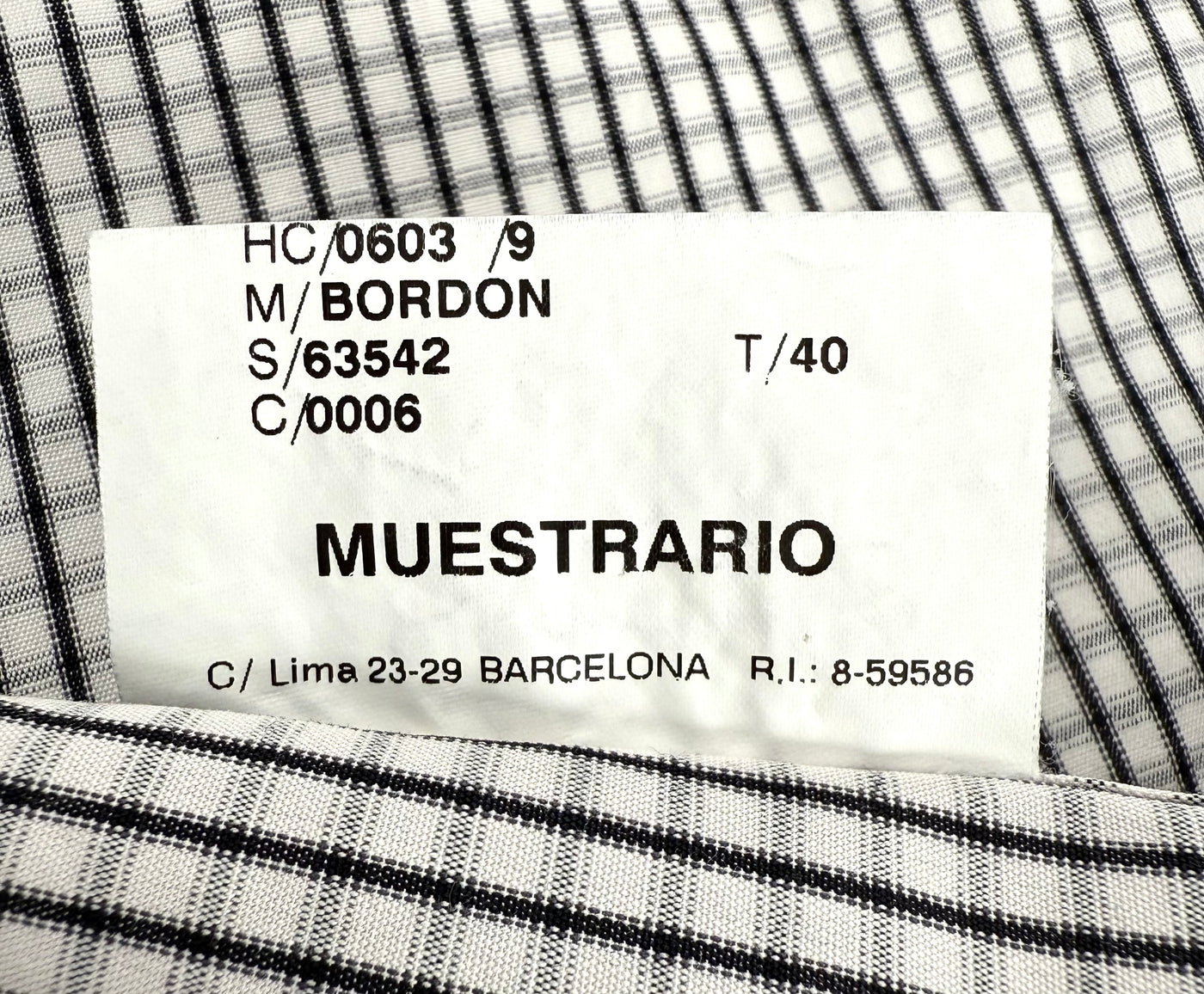 Camisa Burberry (M)