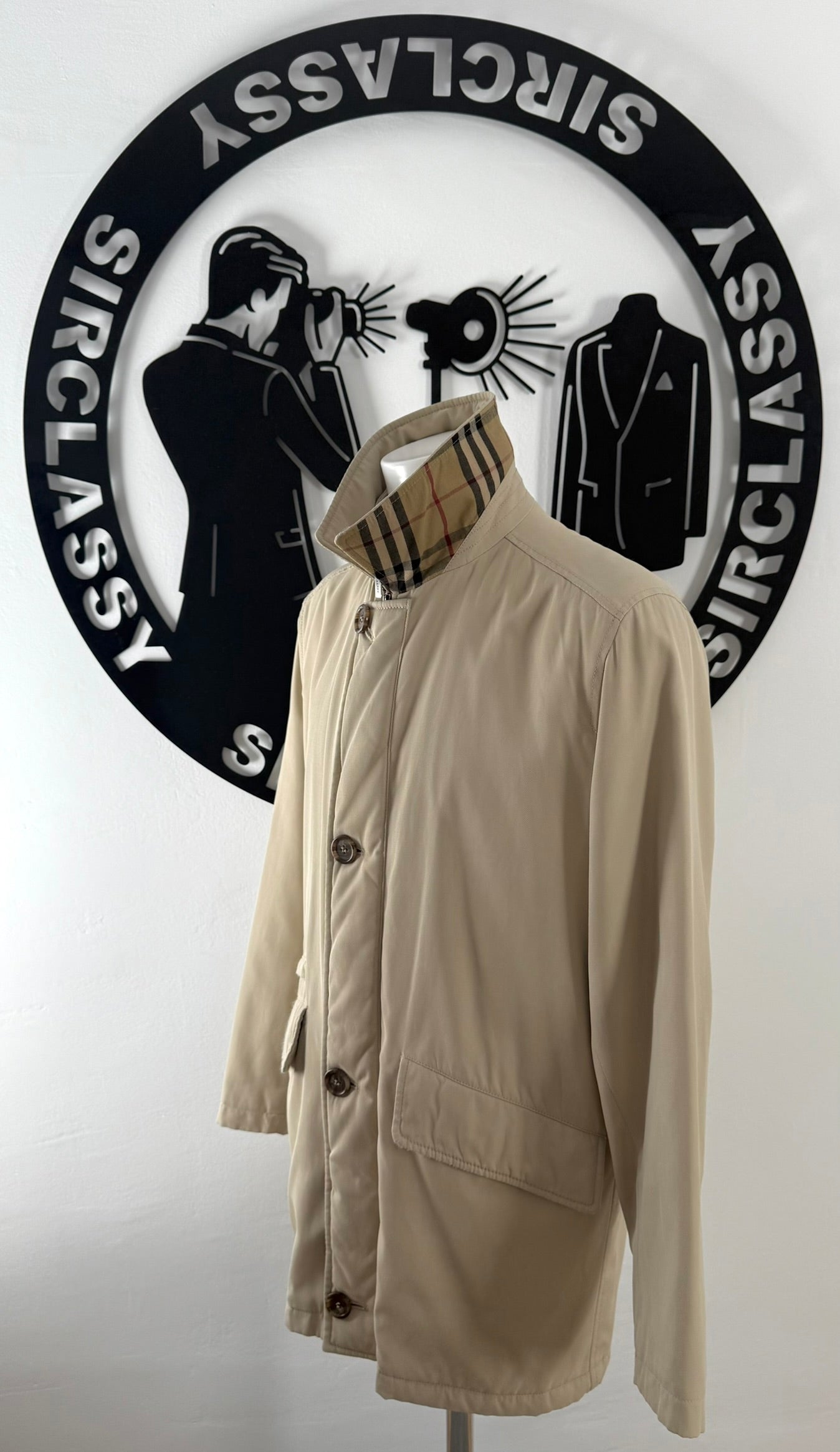 Abrigo Burberry (M)