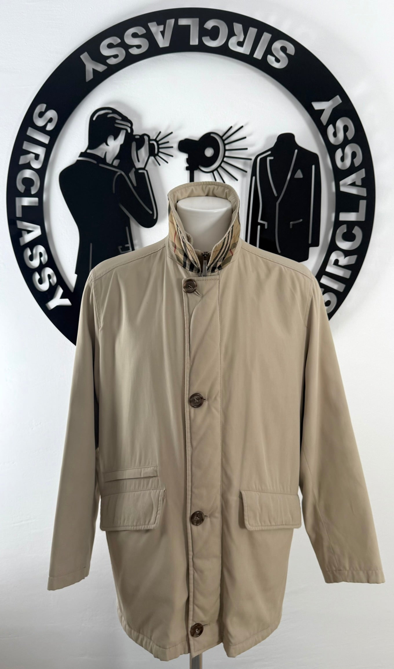 Abrigo Burberry (M)