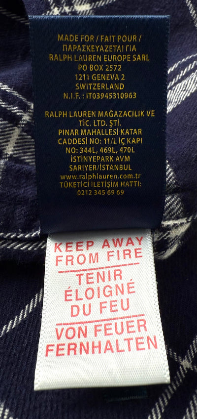 Camisa de dormir Ralph Lauren (XL)