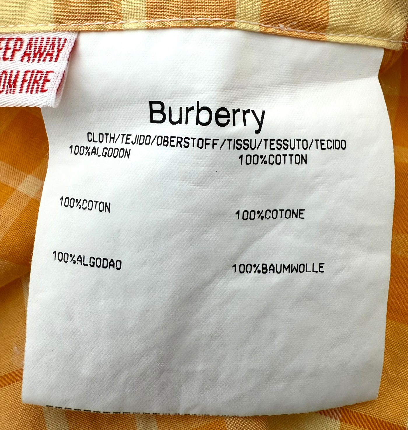 Camisa Burberry (XS)
