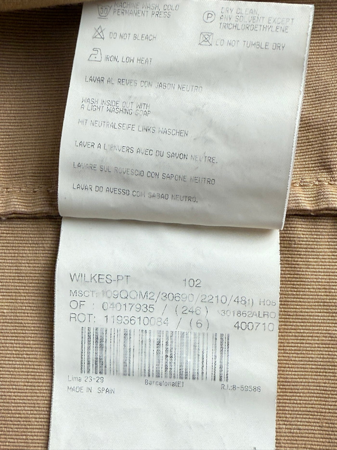 Chaqueta Burberry (M)