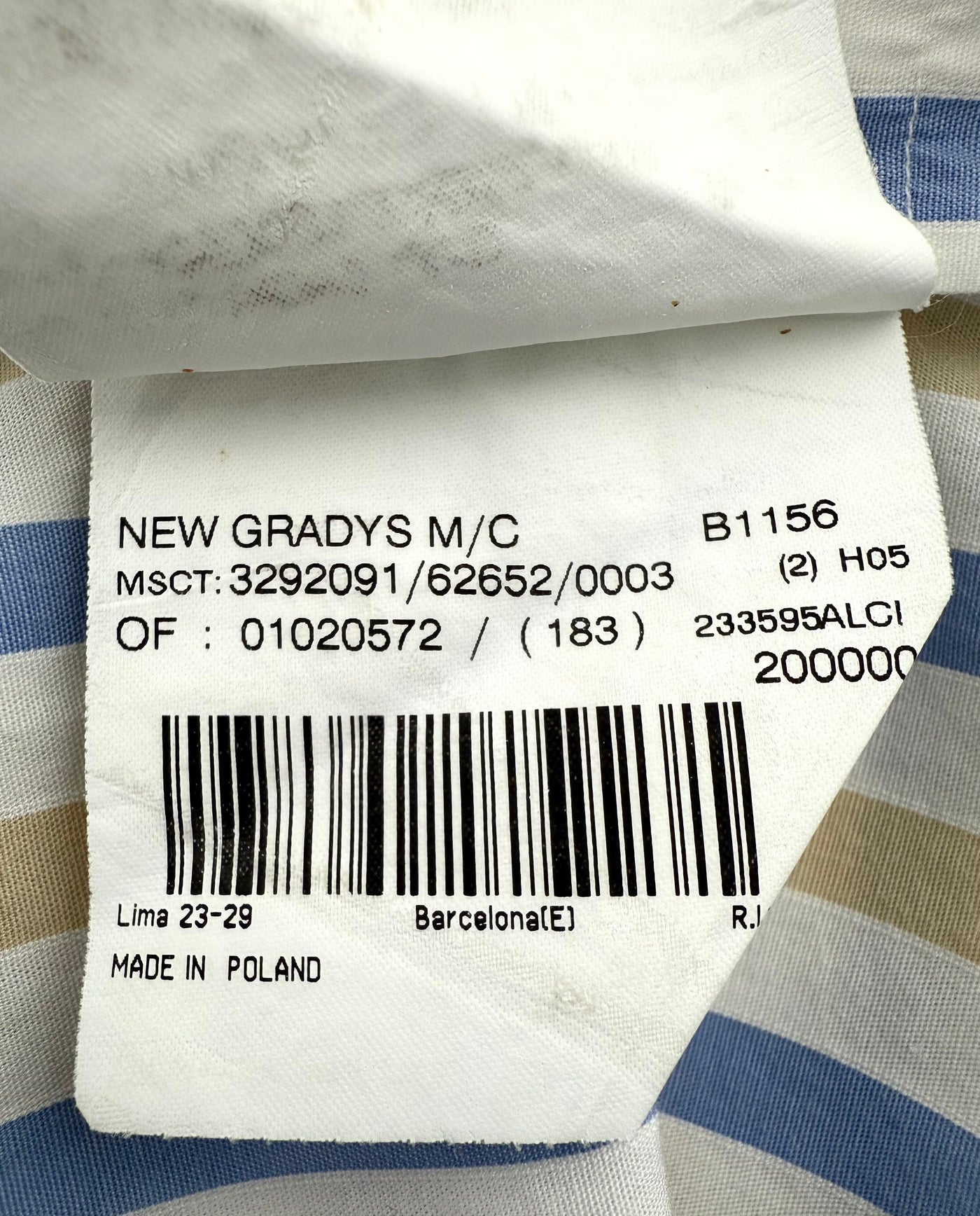 Camisa Burberry (XL)