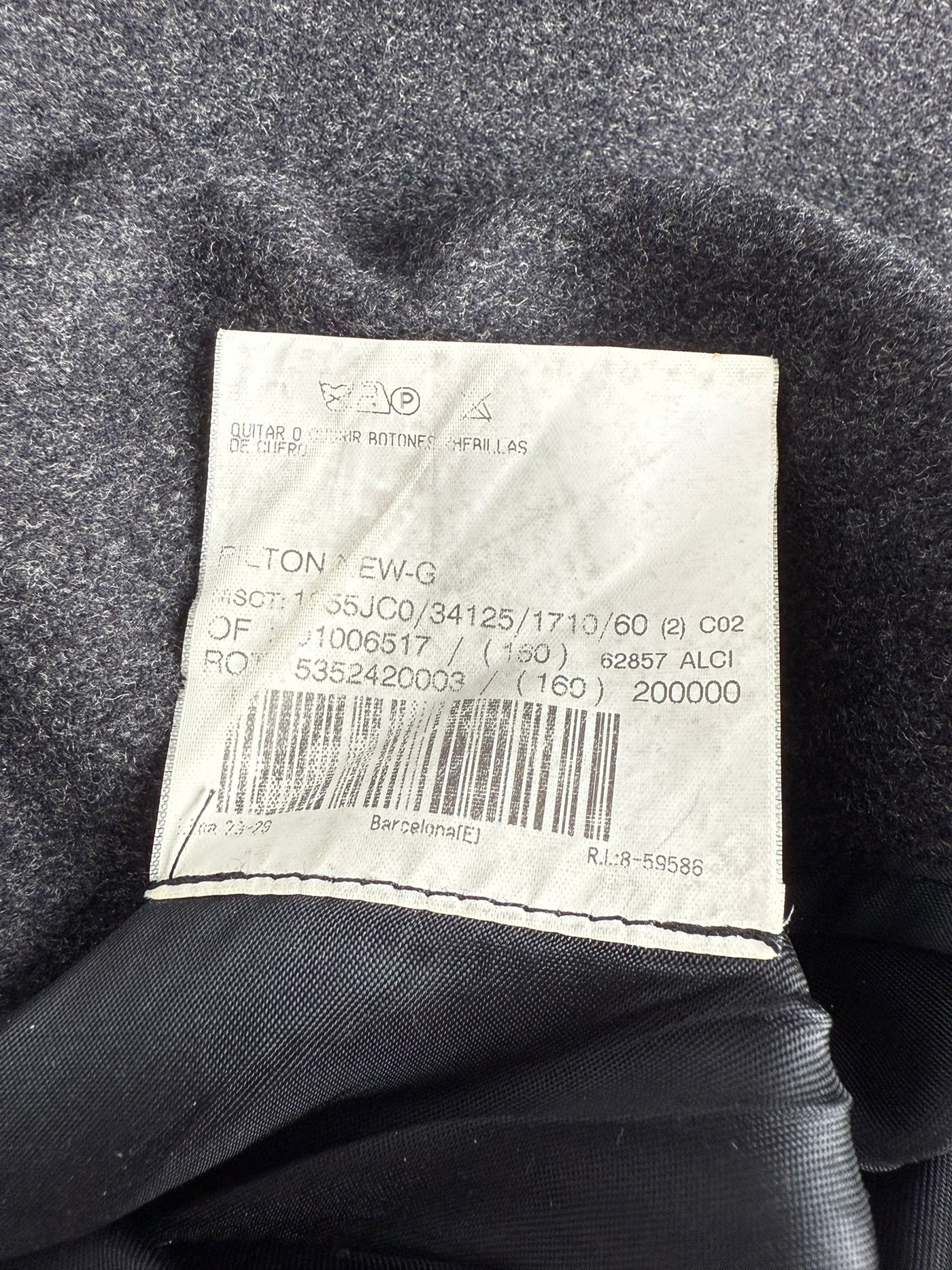 Abrigo Burberry (XXXL)
