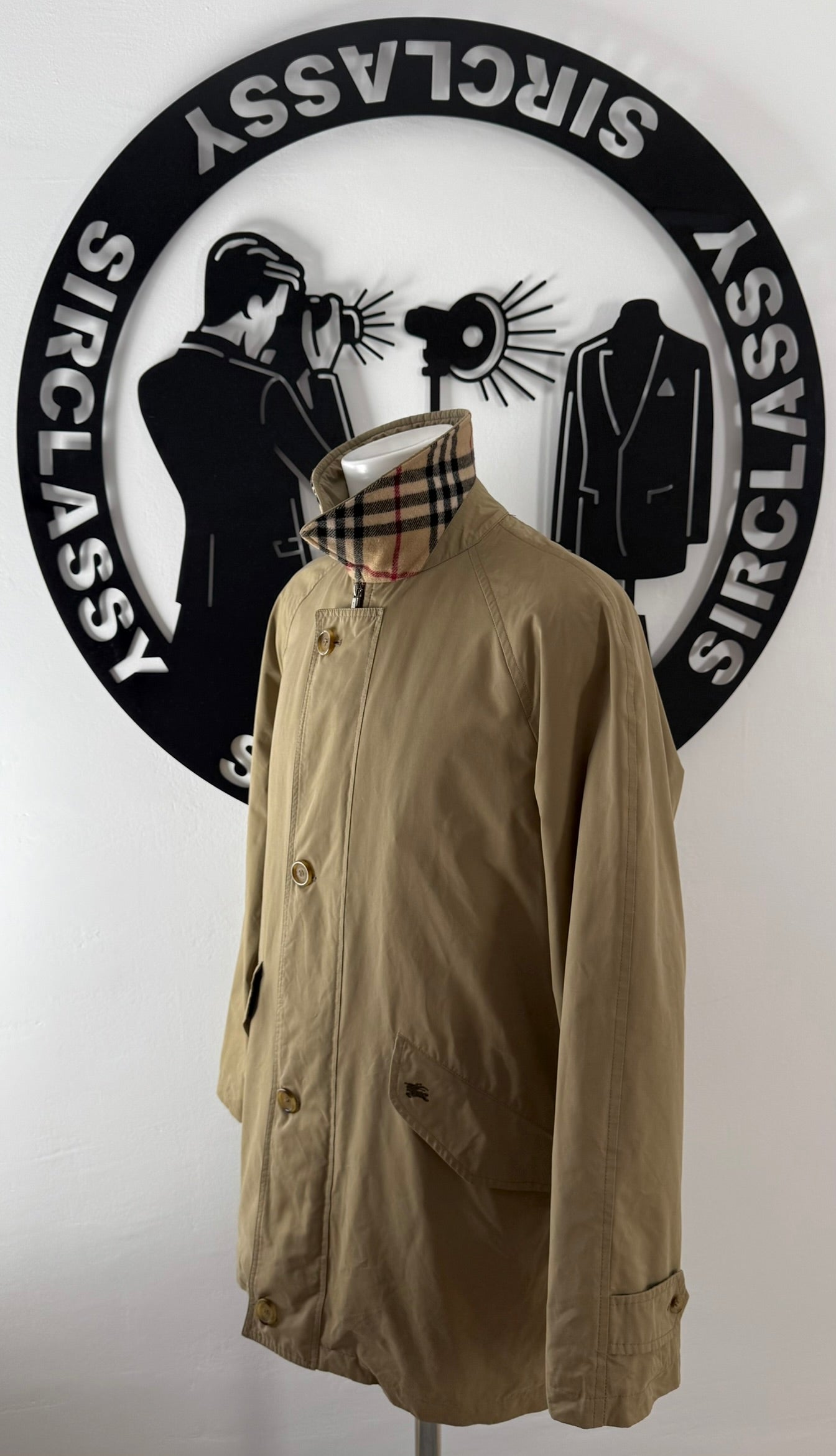 Abrigo Burberry (M)