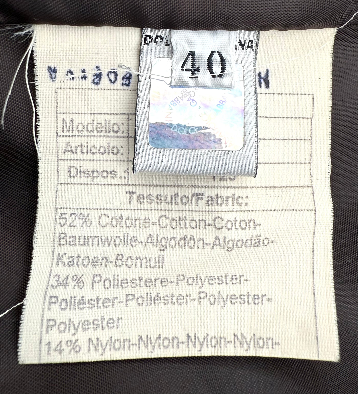 Gabardina Dolce & Gabbana (S)