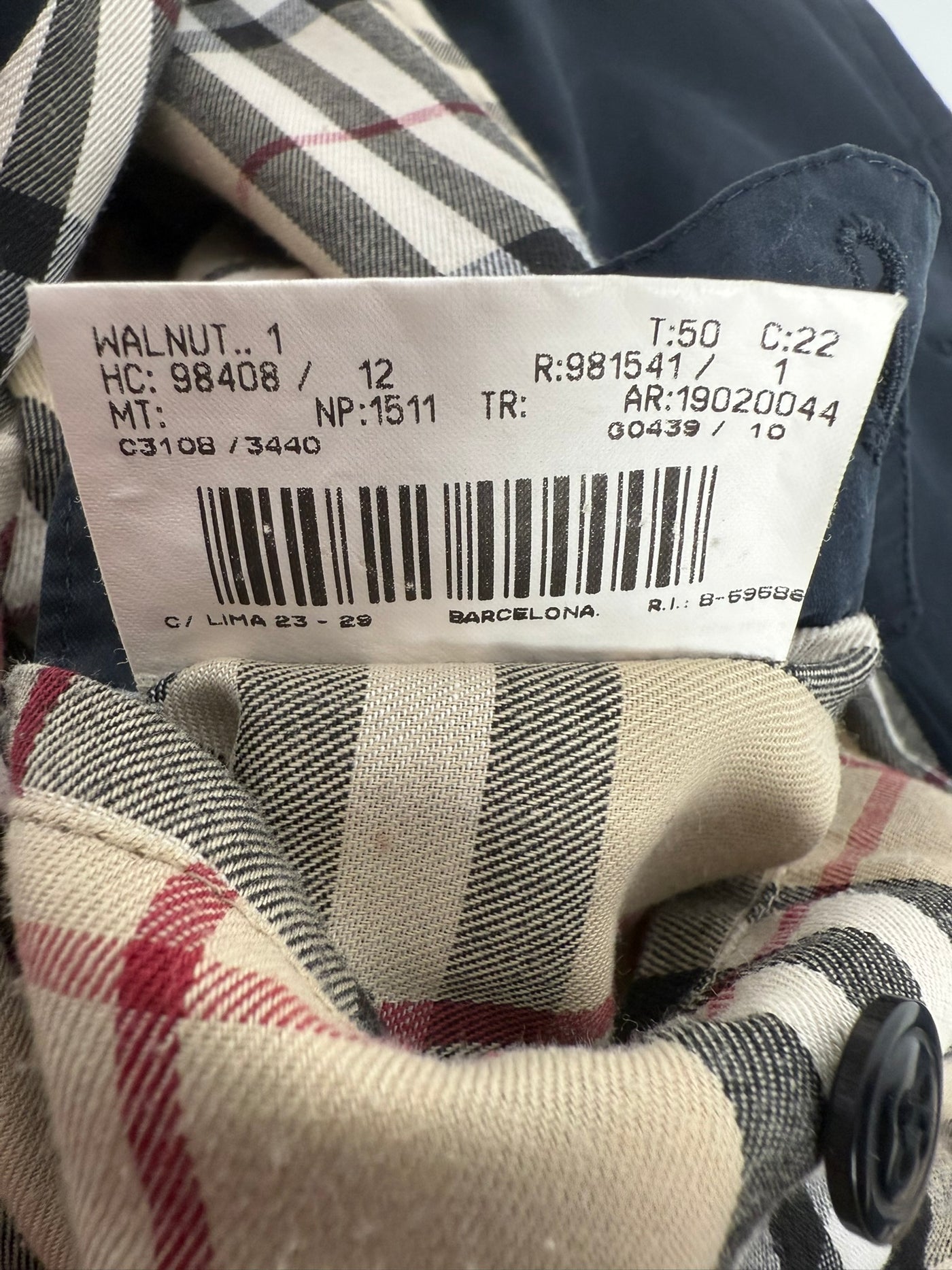 Gabardina Burberry (M)