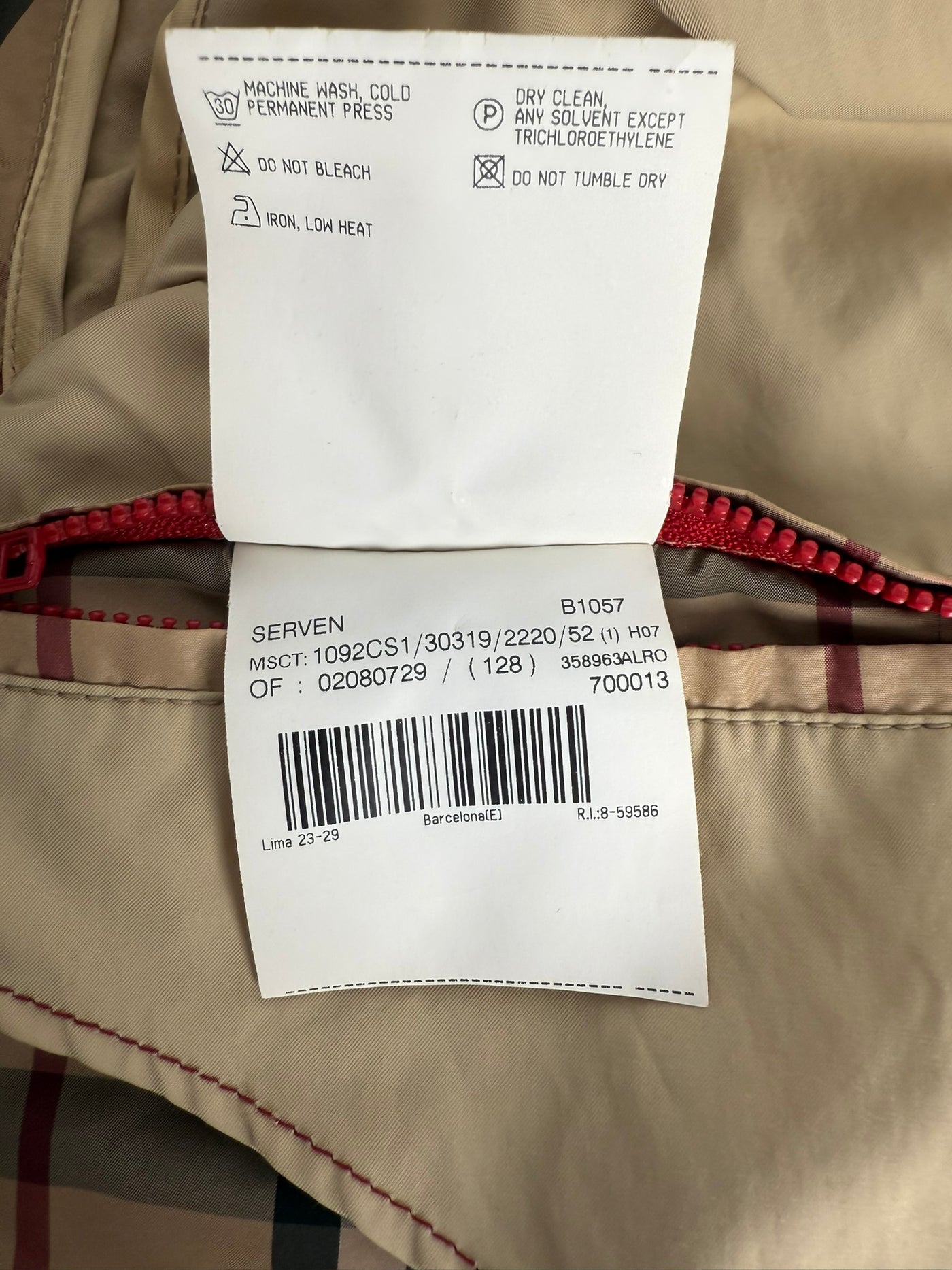 Cazadora Burberry (L)