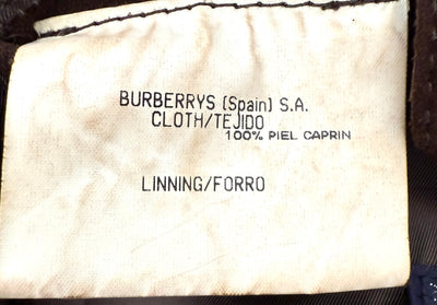 Abrigo de piel Burberry (XL)