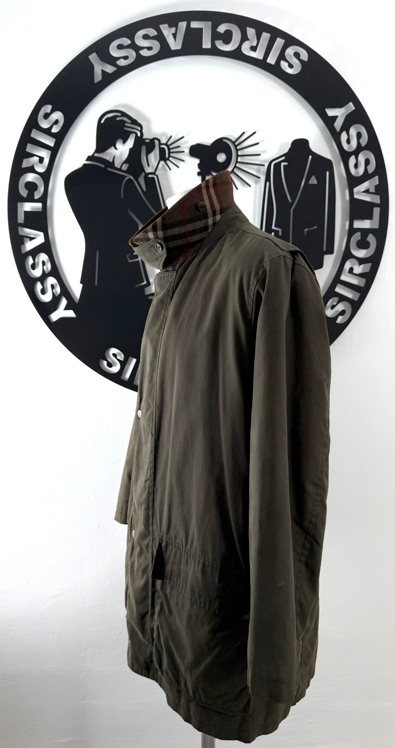 Abrigo Burberry (L)