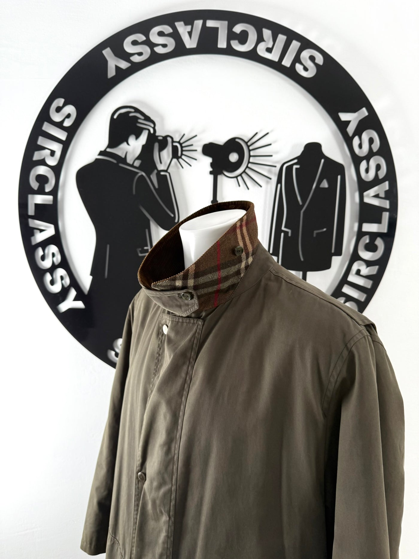 Abrigo Burberry (L)