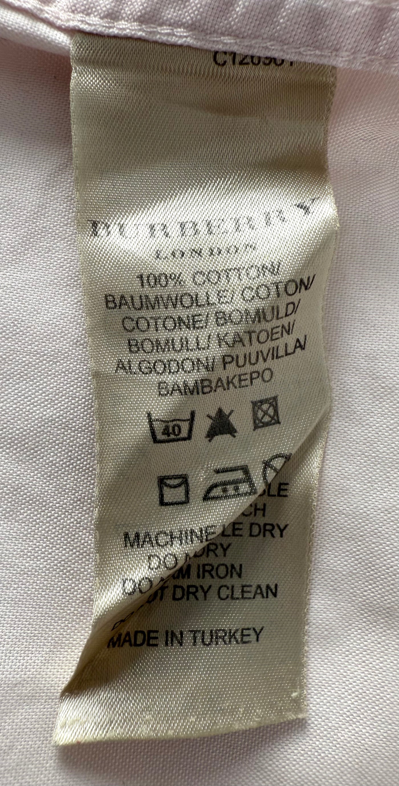 Camisa Burberry (XL)