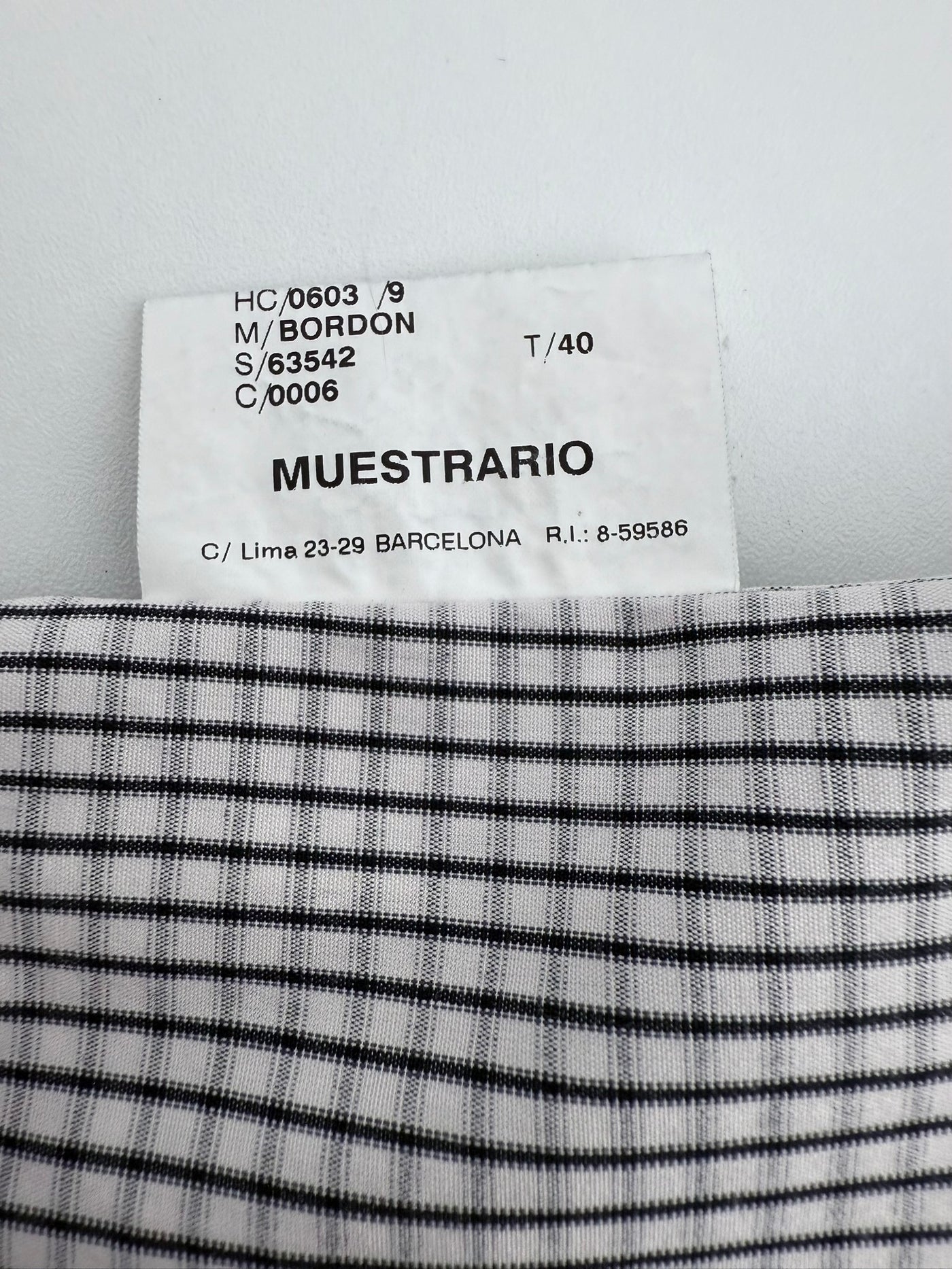 Camisa Burberry (M)