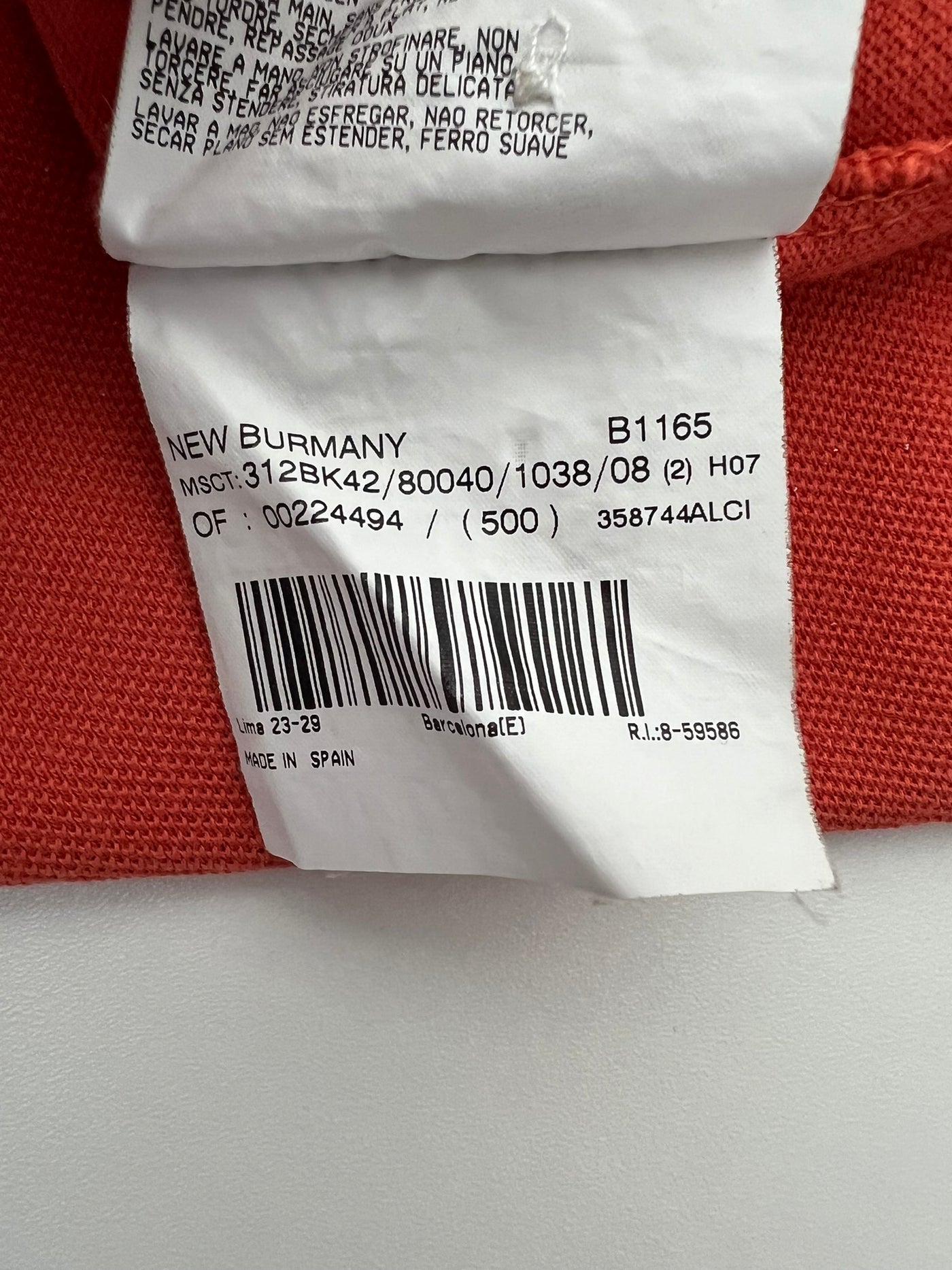 Polo Burberry (XL)