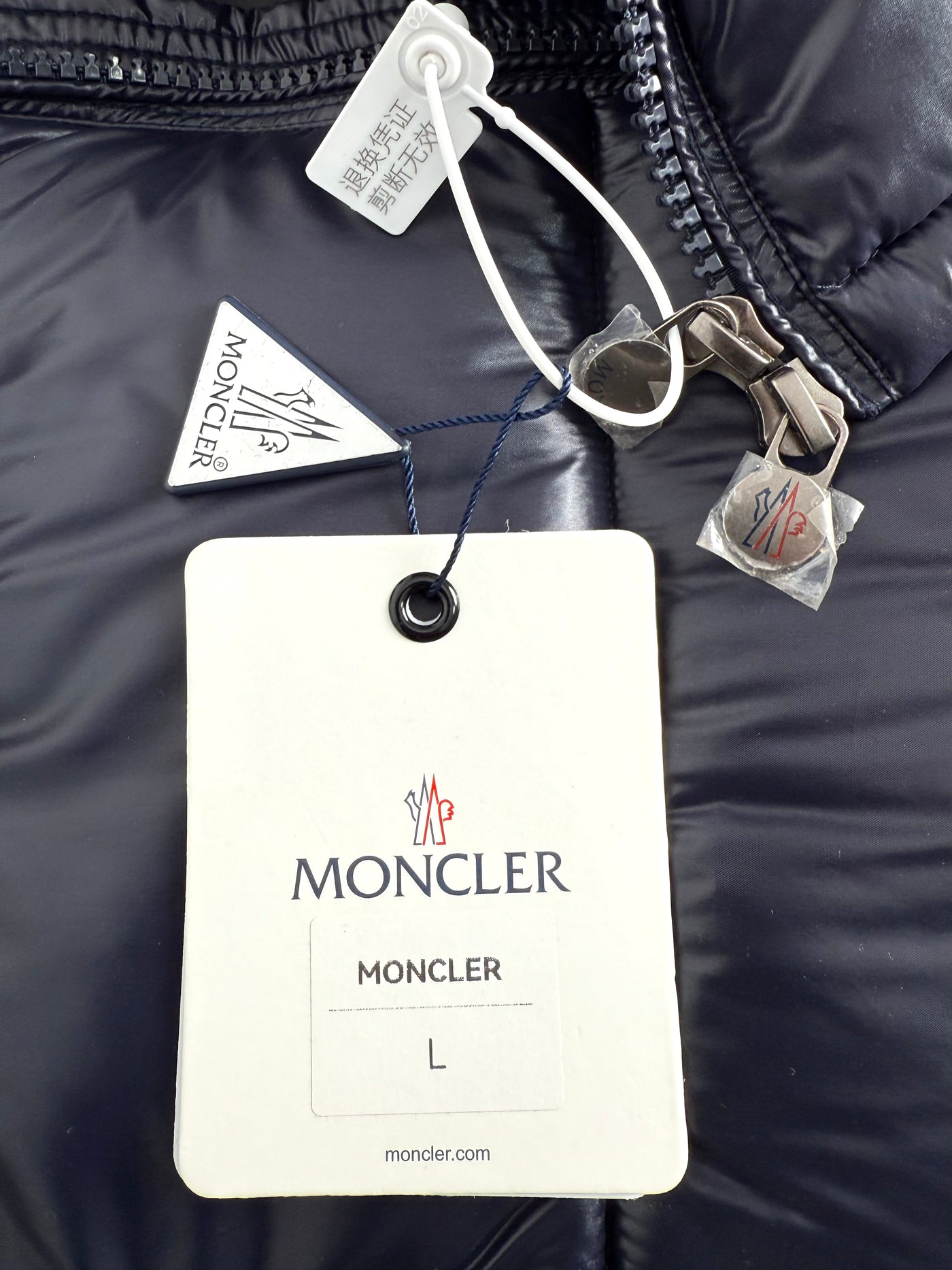Abrigo de plumas Moncler (M)
