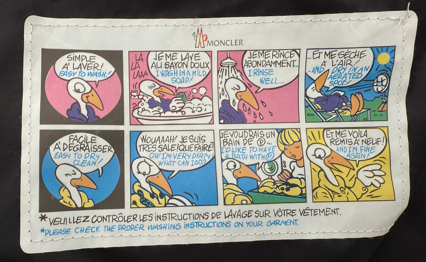 Abrigo de plumas Moncler (M)