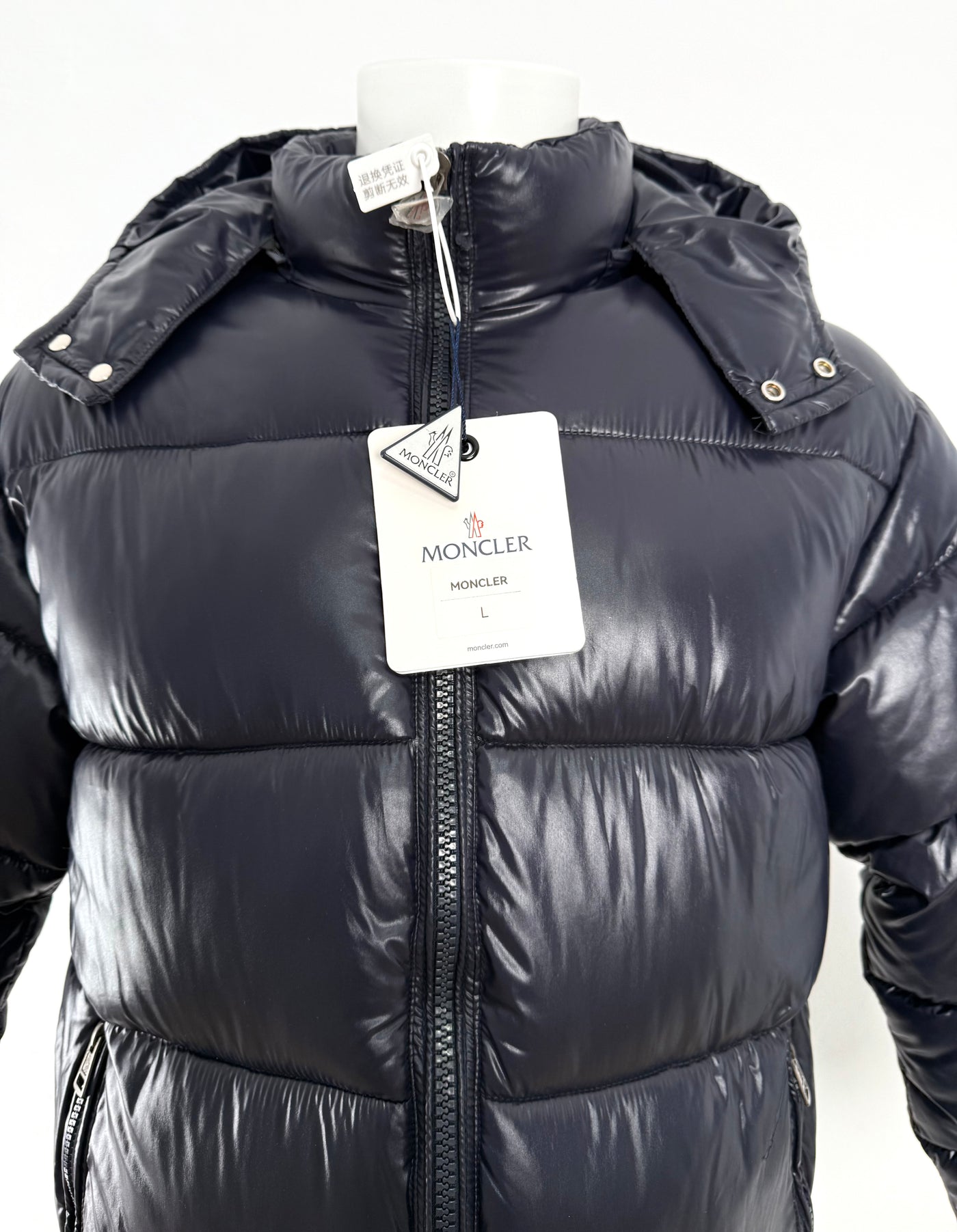 Abrigo de plumas Moncler (M)