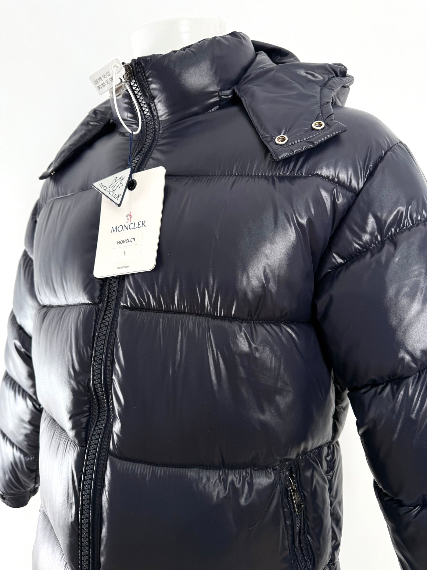 Abrigo de plumas Moncler (M)