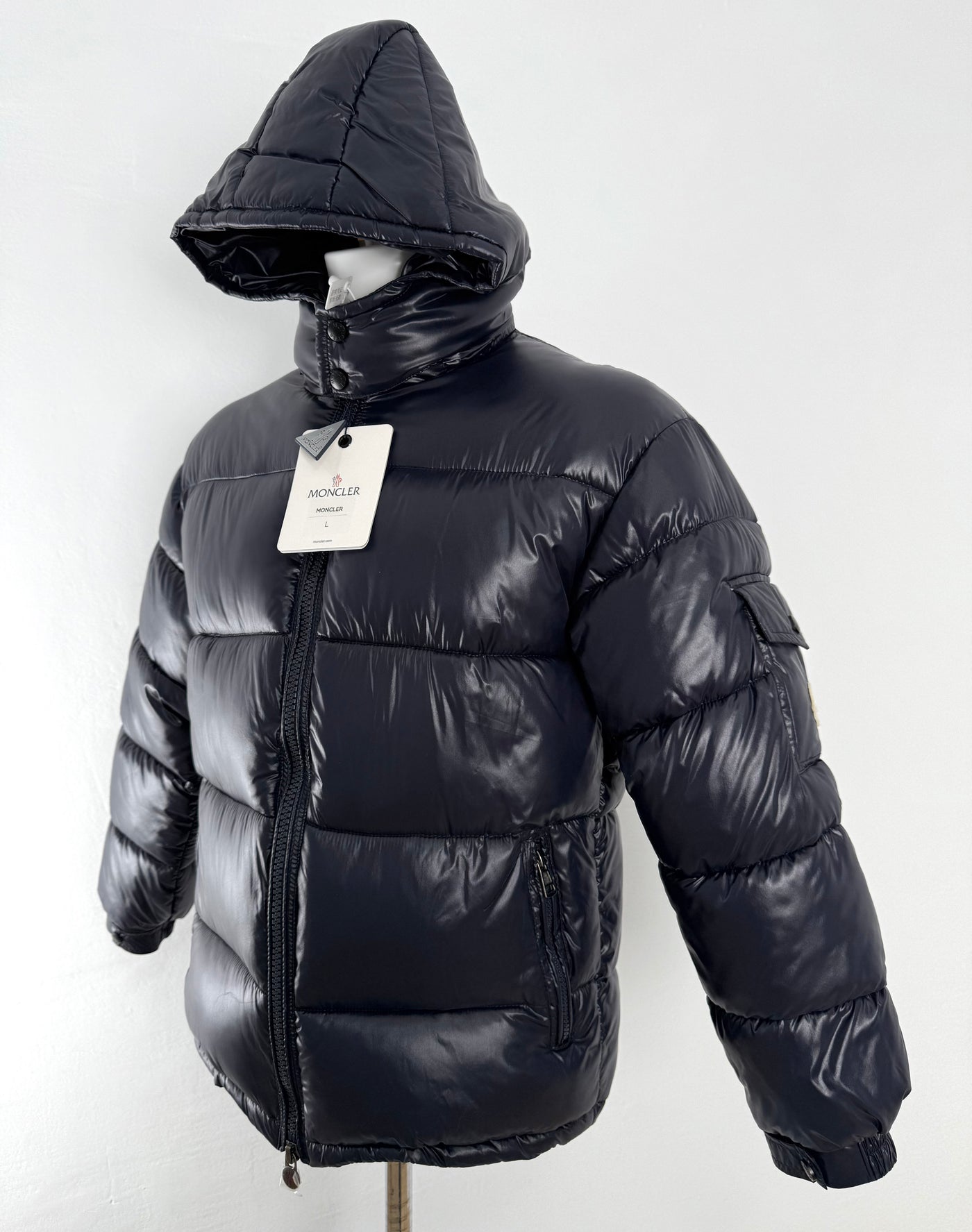 Abrigo de plumas Moncler (M)