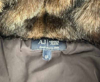 Abrigo reversible de plumas Armani (M)