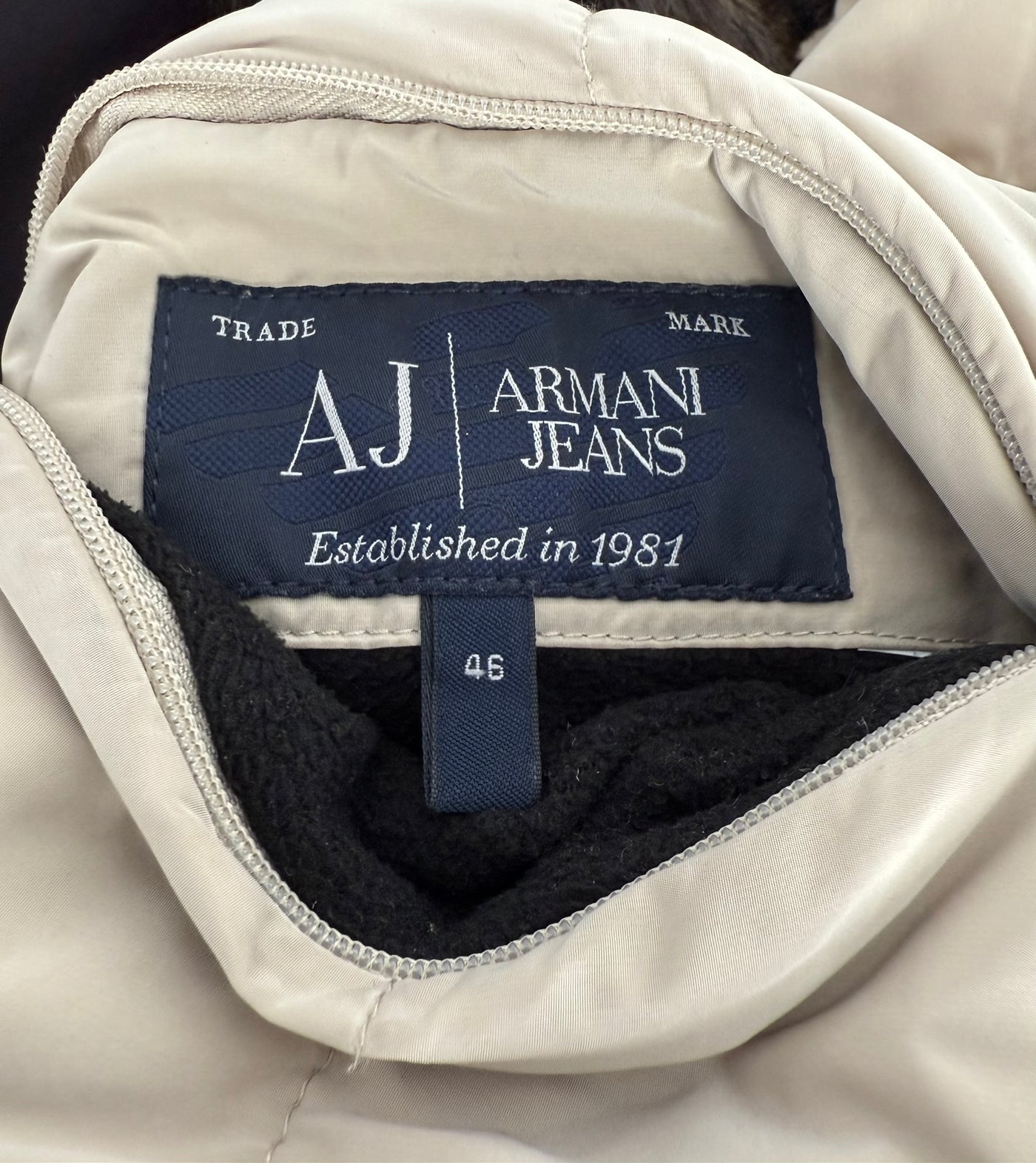 Abrigo reversible de plumas Armani (M)