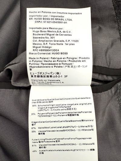 Abrigo Hugo Boss (XL)