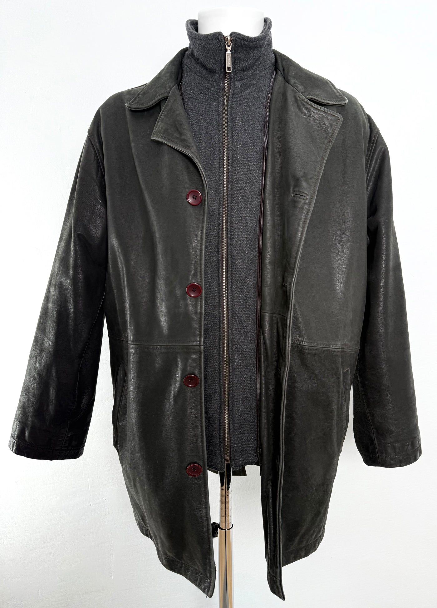 Abrigo de piel Pierre Cardin (L)