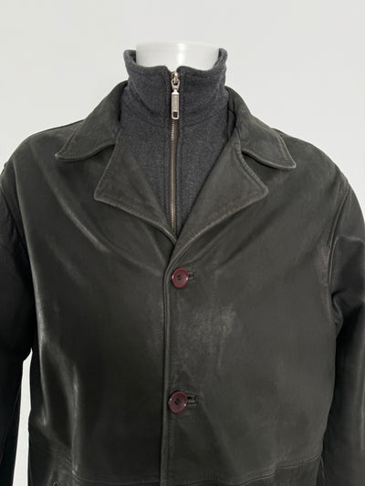 Abrigo de piel Pierre Cardin (L)