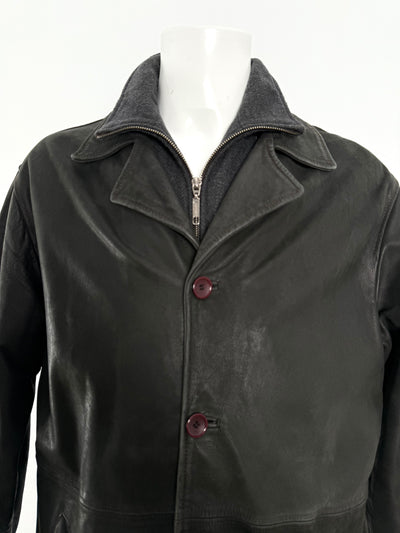 Abrigo de piel Pierre Cardin (L)