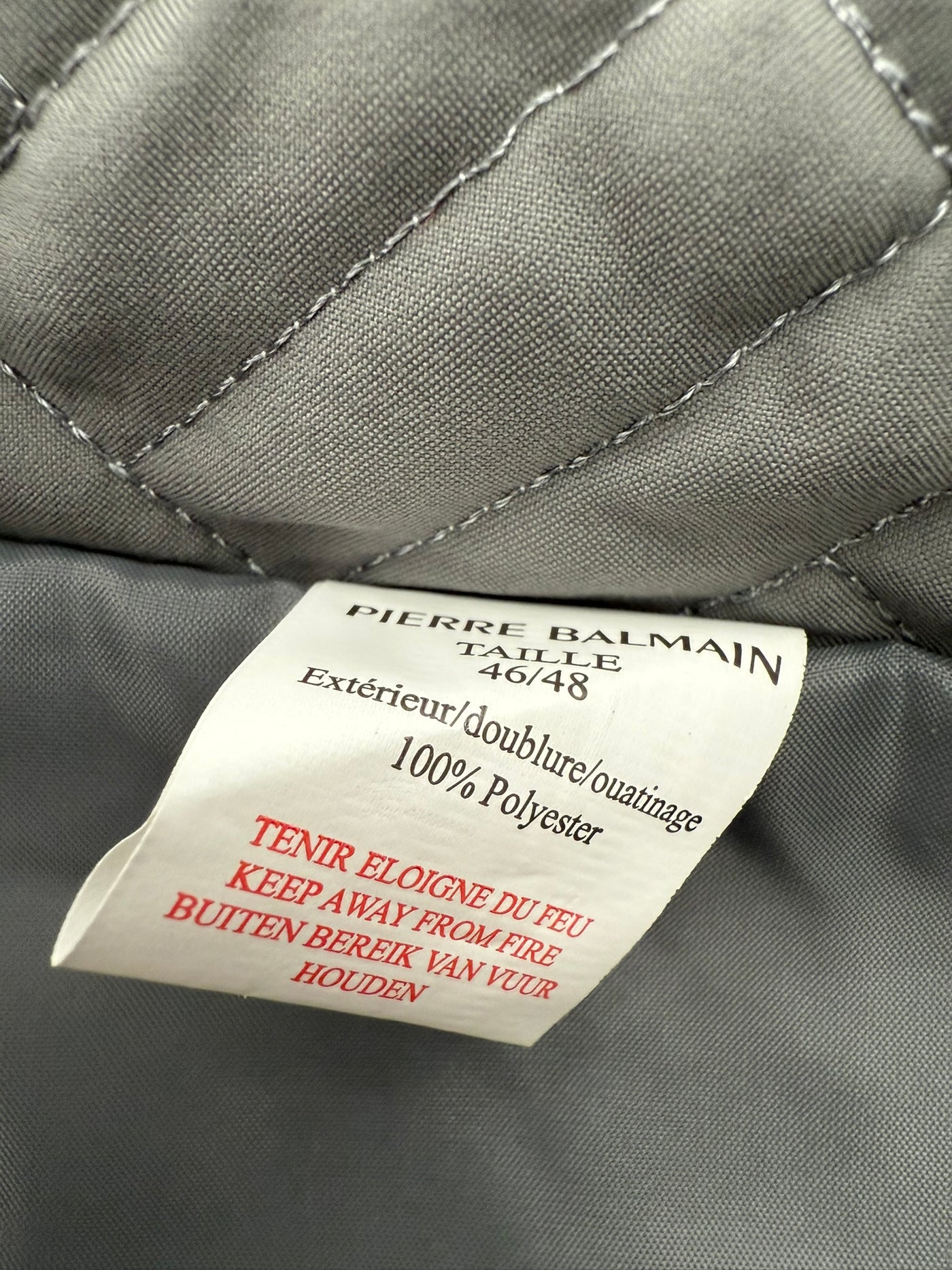 Abrigo Pierre Balmain (XL)