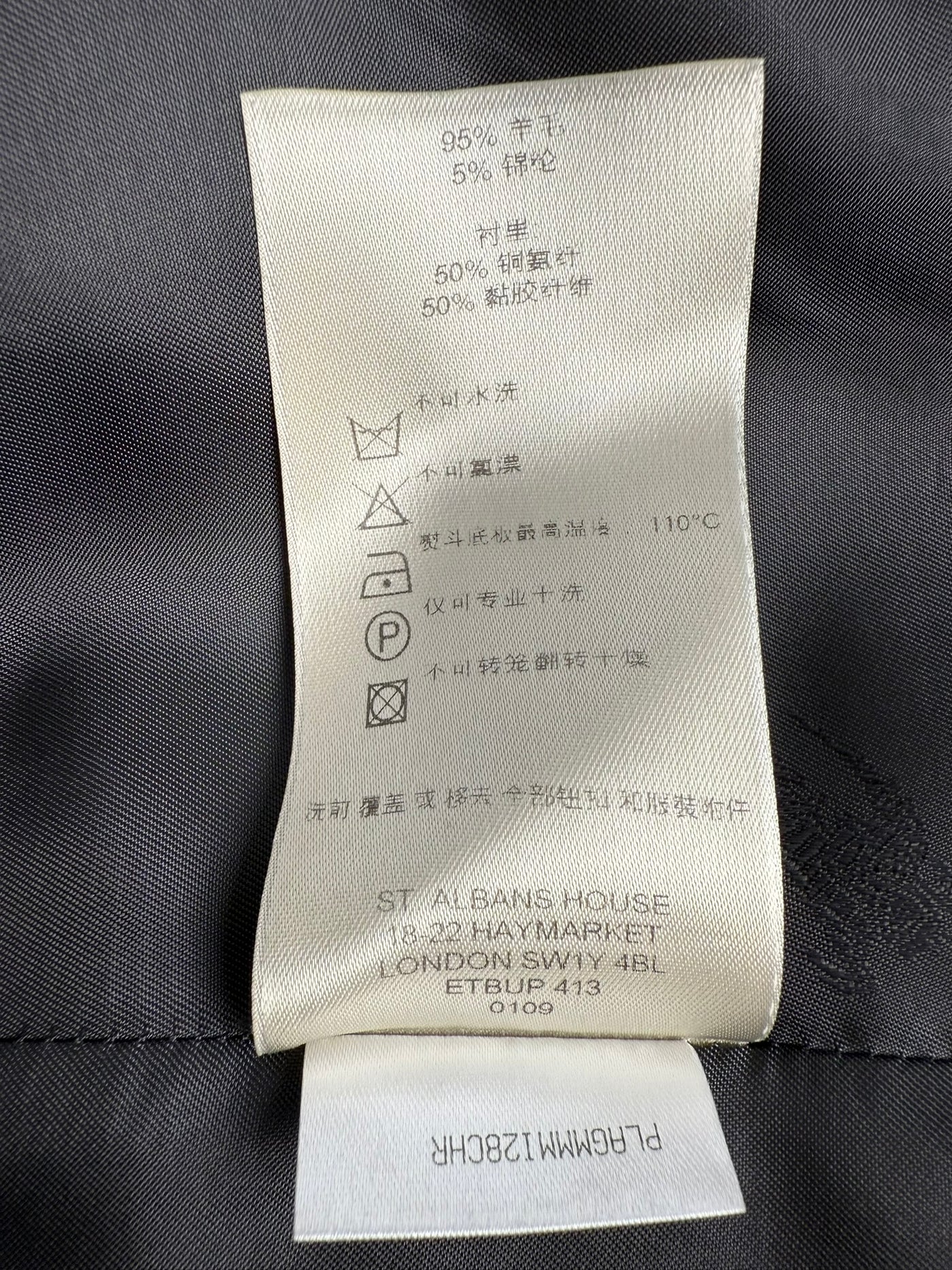Abrigo Burberry (S)