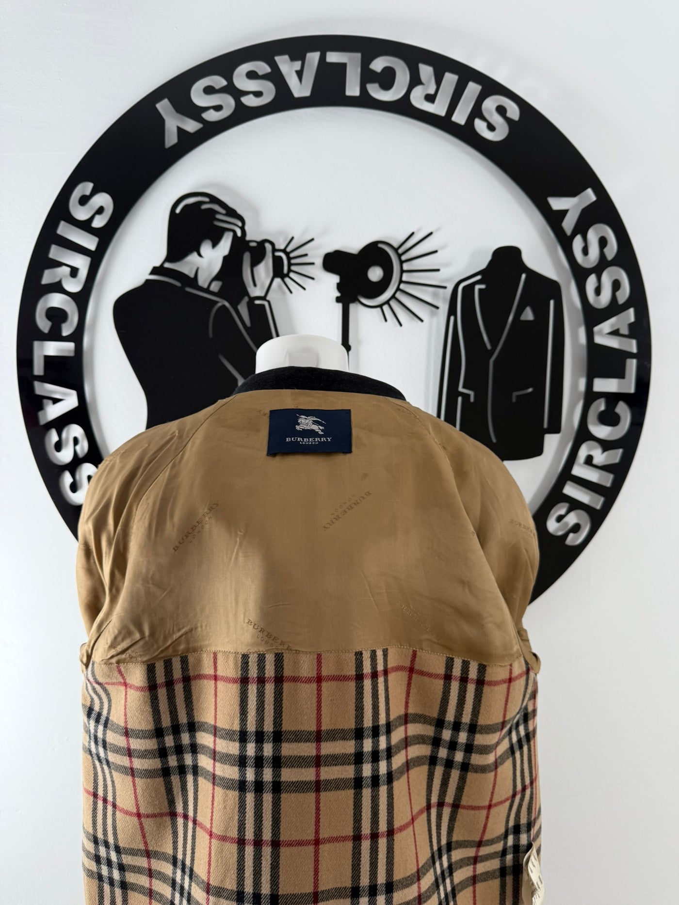 Abrigo Burberry (L)