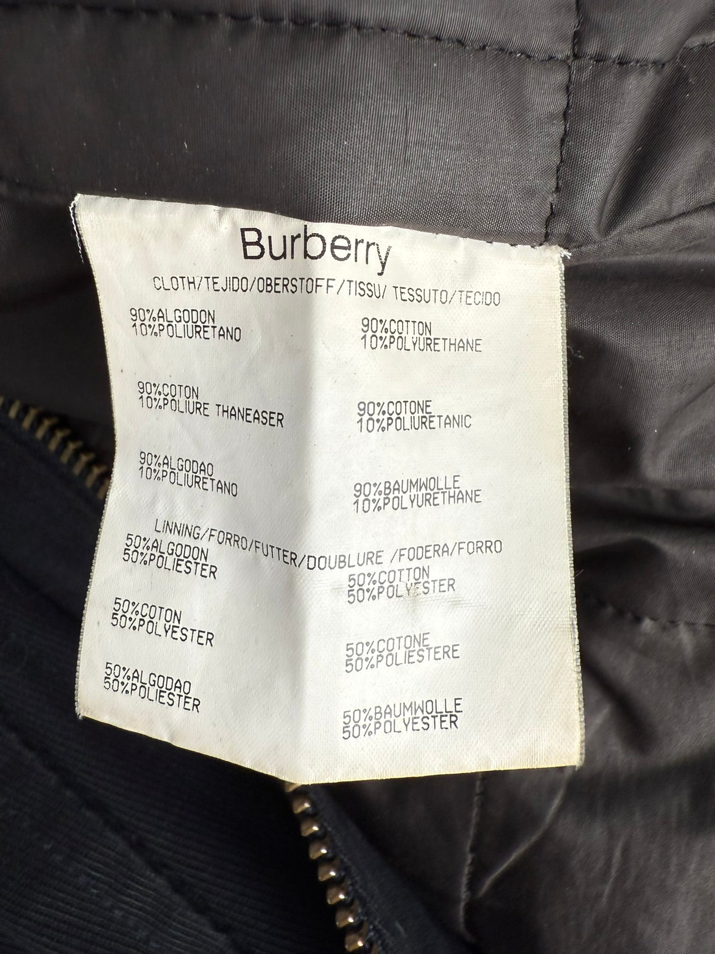 Abrigo Burberry (XXL)