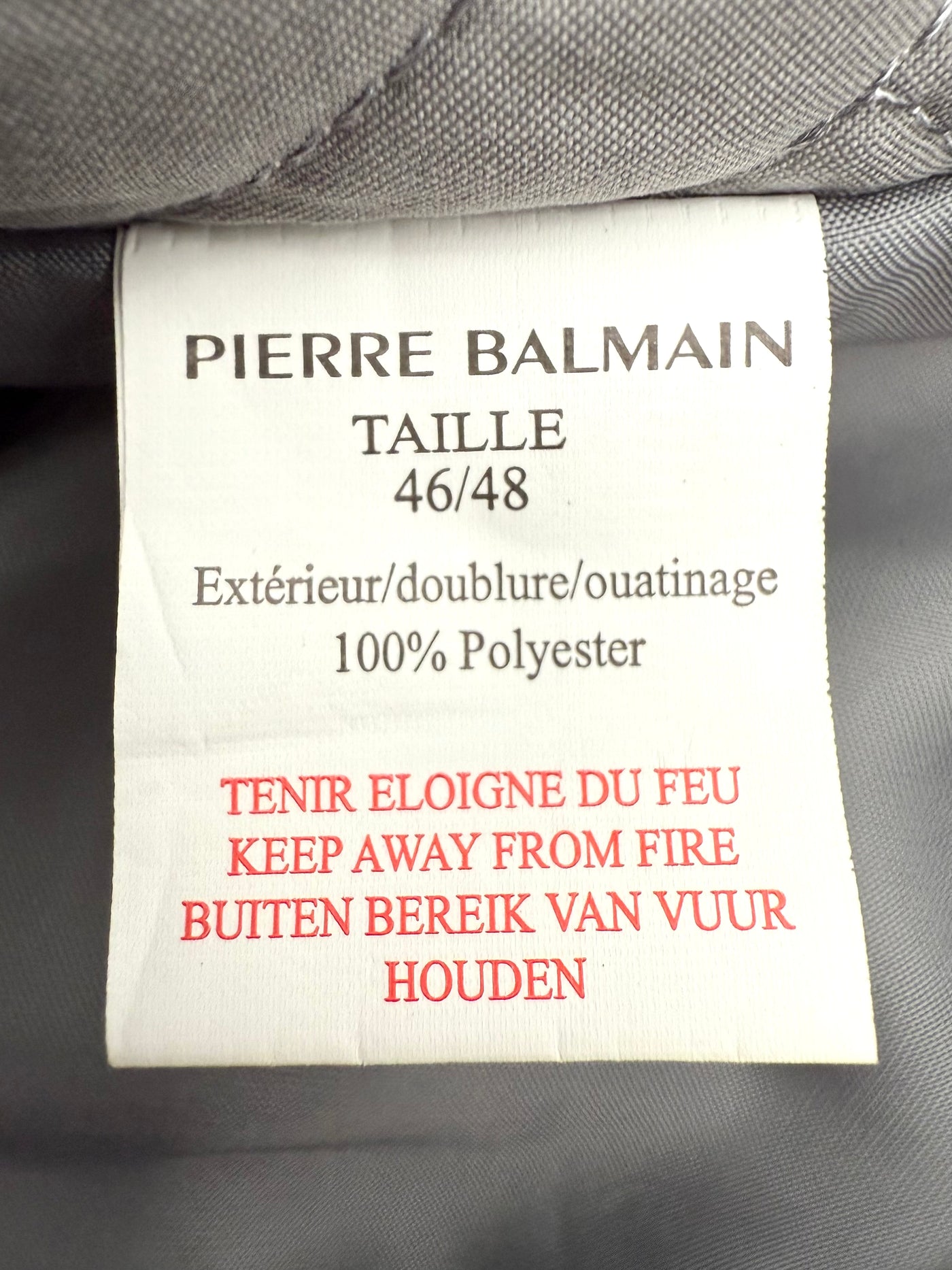 Cazadora Balmain (XL)