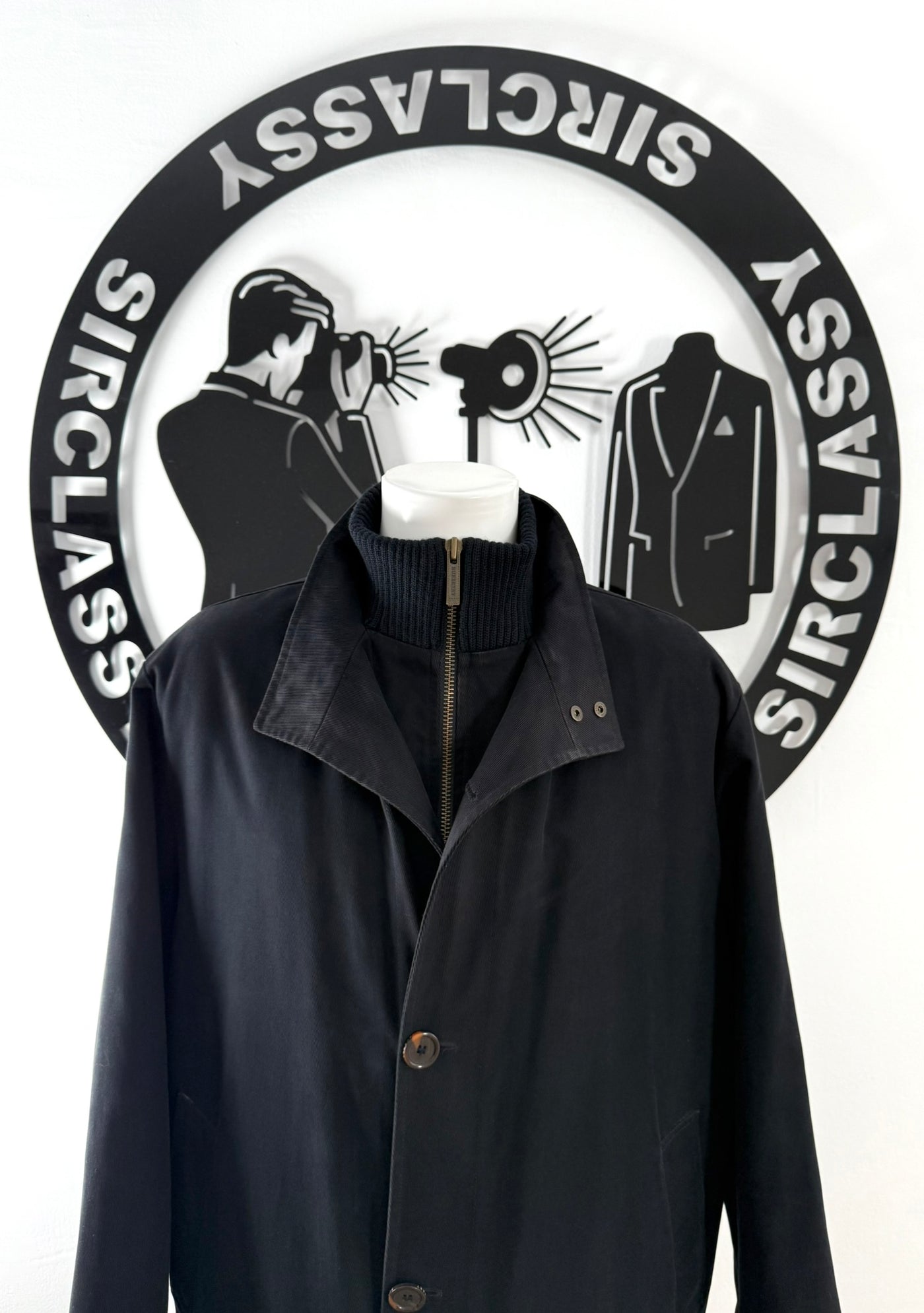Abrigo Burberry (XXL)