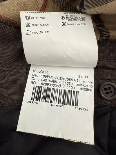 Abrigo Burberry (XL)