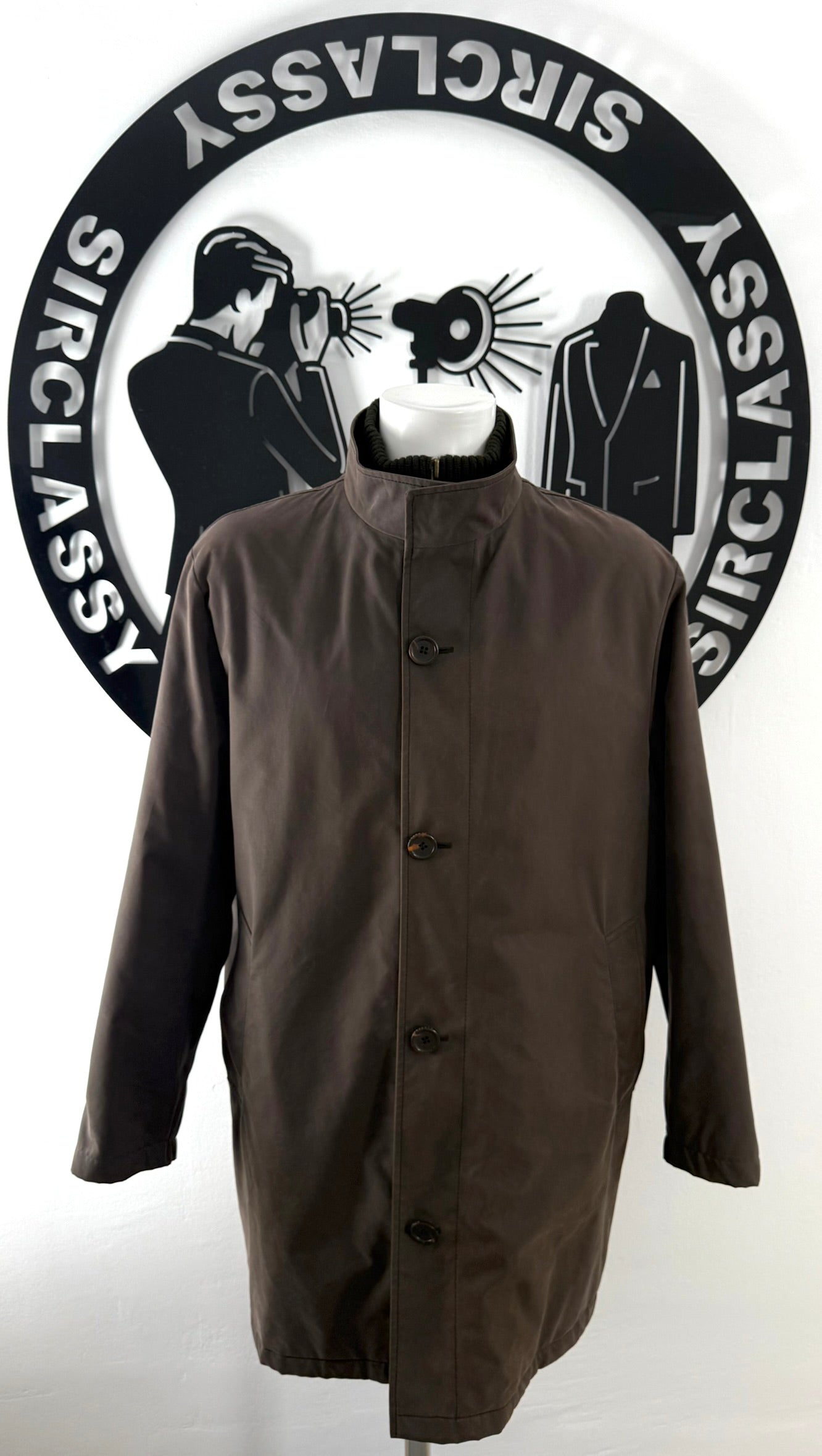 Abrigo Burberry (XL)