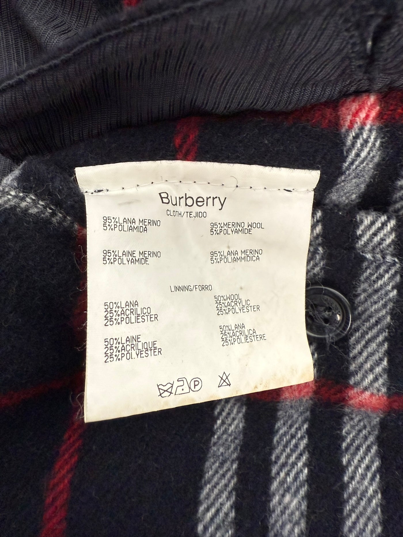 Abrigo Burberry (L)