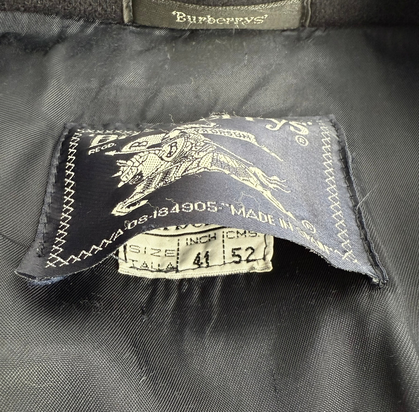 Abrigo Burberry (L)
