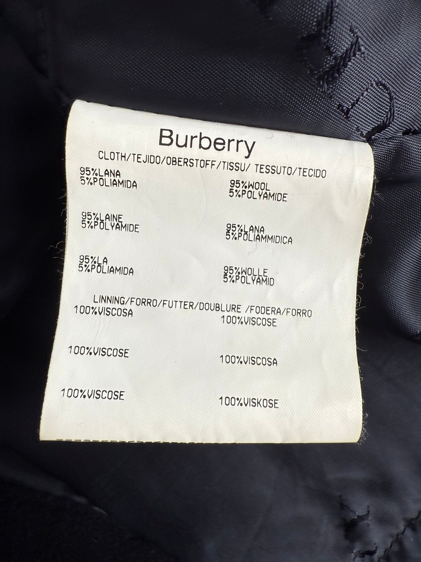 Abrigo Burberry (XXXL)